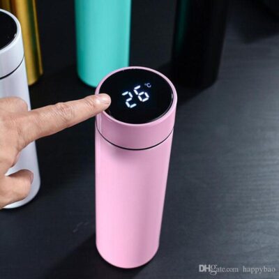 2019 ne9w style smart thermos led display